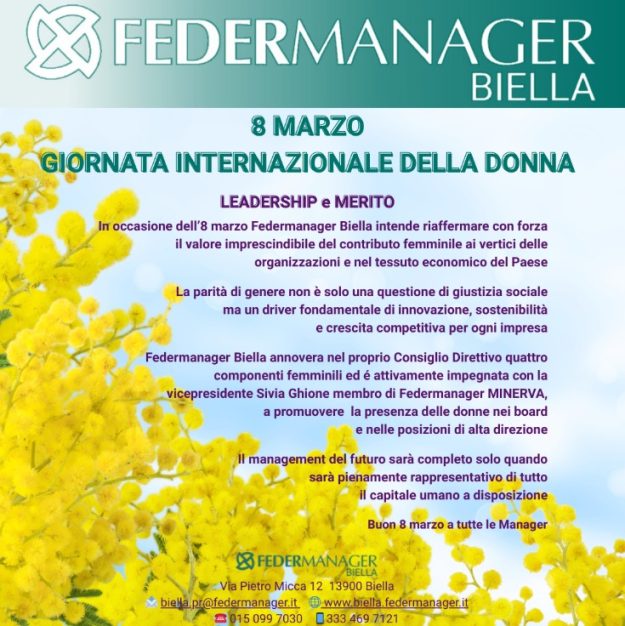 8 MARZO - FESTA INTERNAZIONALE DELLE DONNE